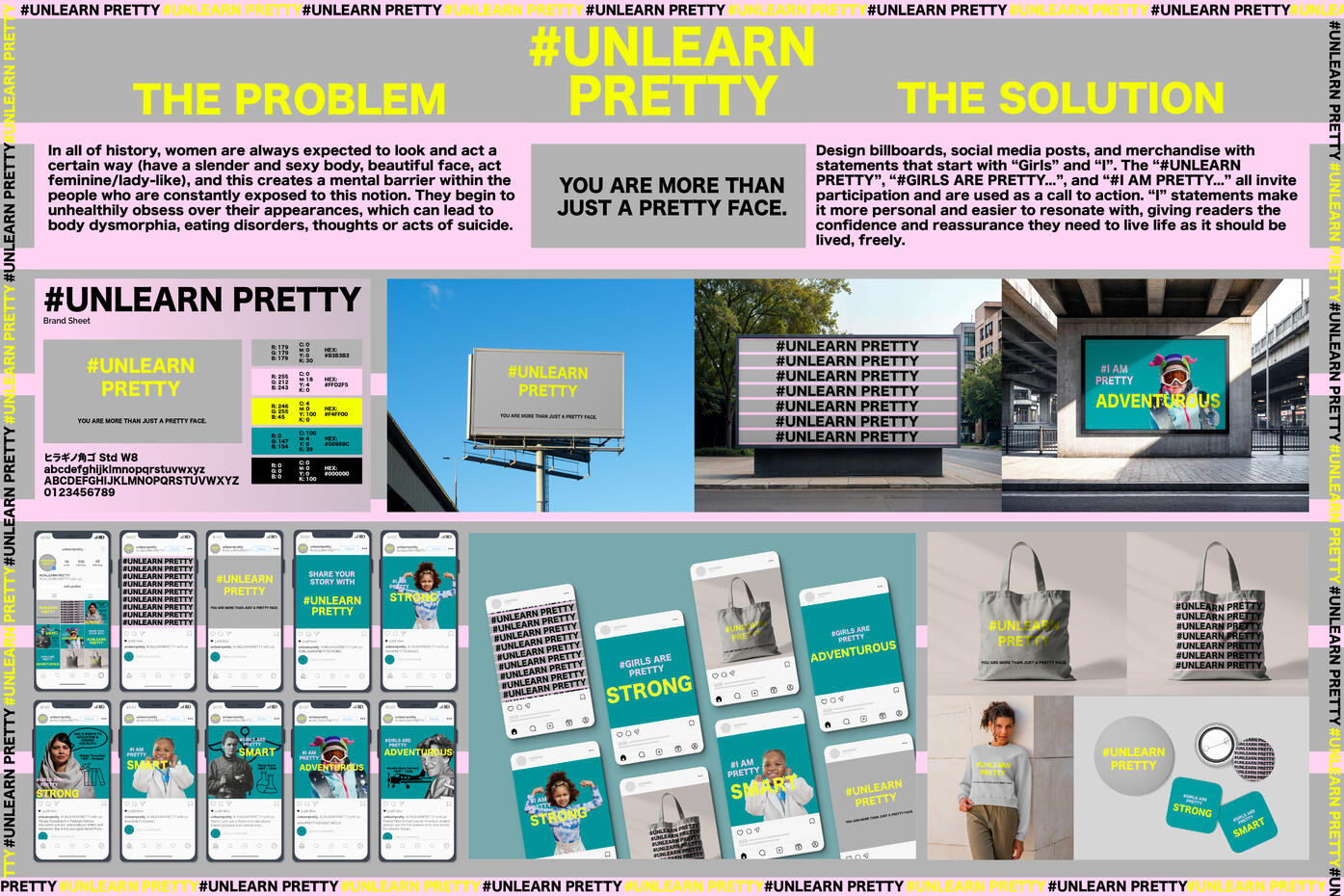 #UNLEARN PRETTY - Poster