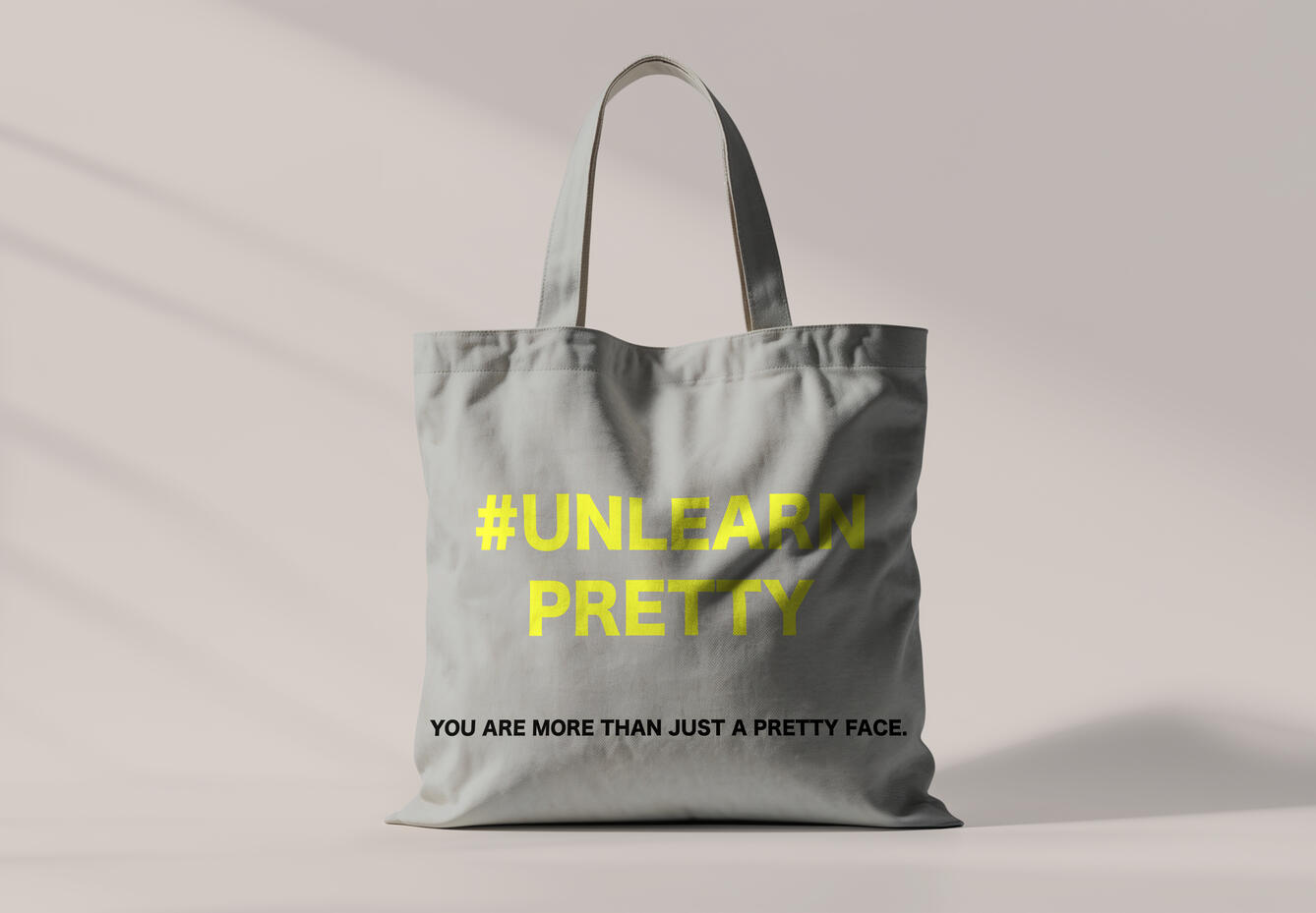 #UNLEARN PRETTY - Logo Bag