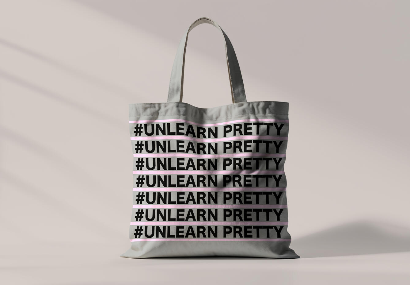 #UNLEARN PRETTY - Billboard Design Bag